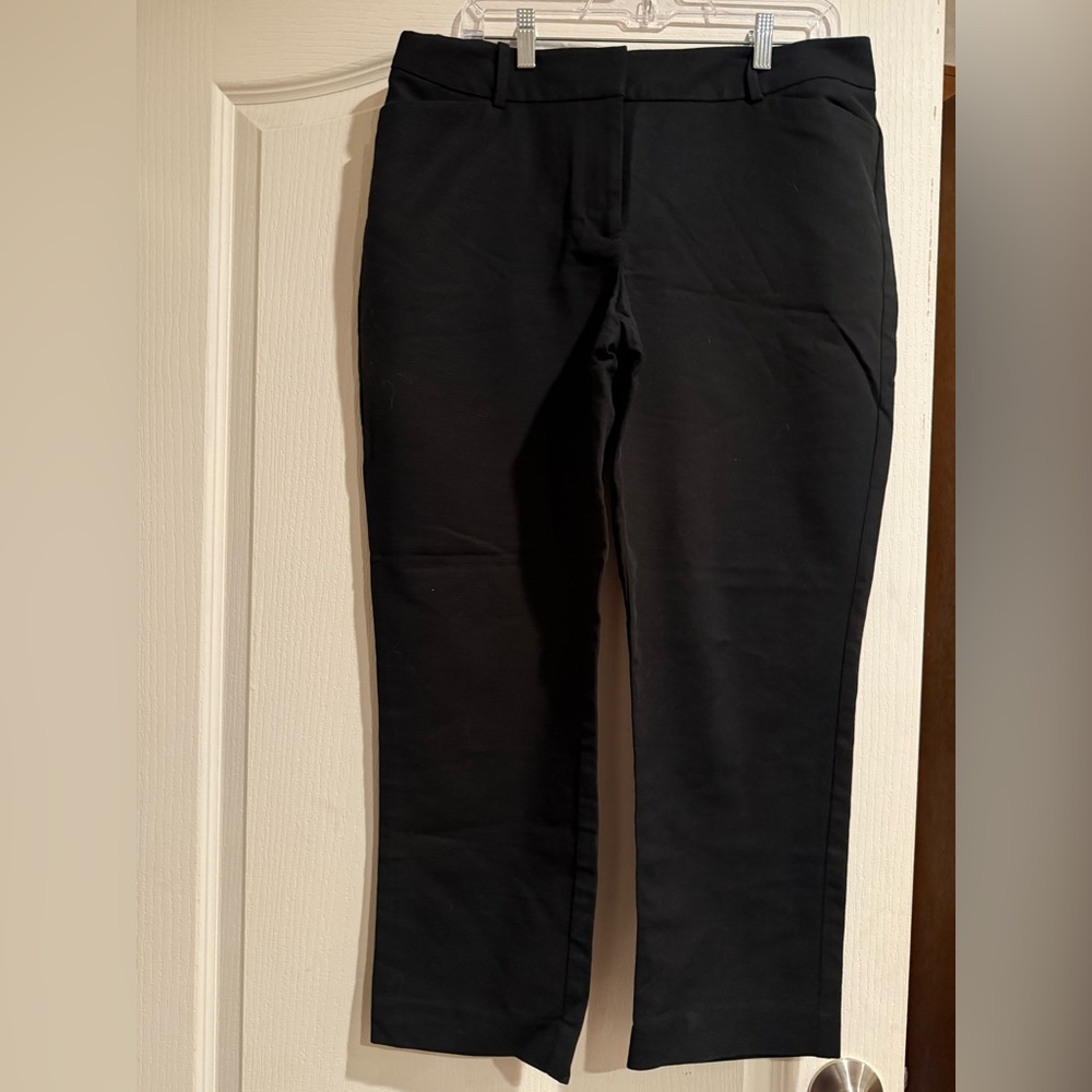 Ann Taylor Curvy Black Pants size 12
